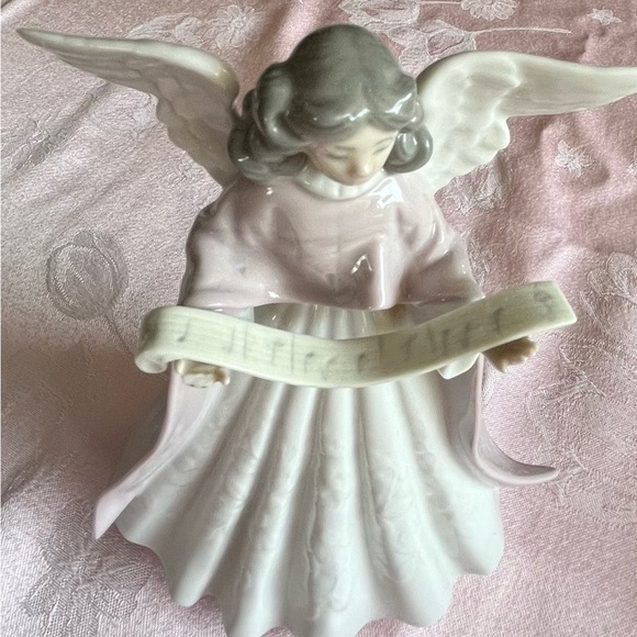 LLadro Singing Angel Figurine/Tree Topper Retired - Picture 6 of 10